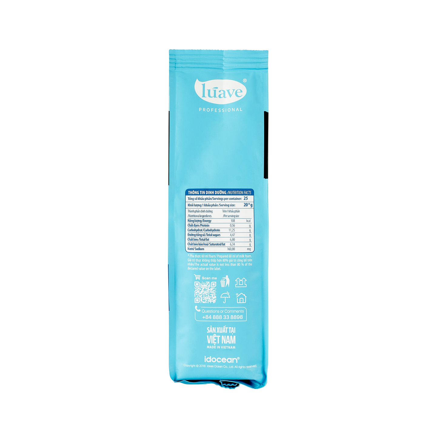Luave Professional original milk foam powder