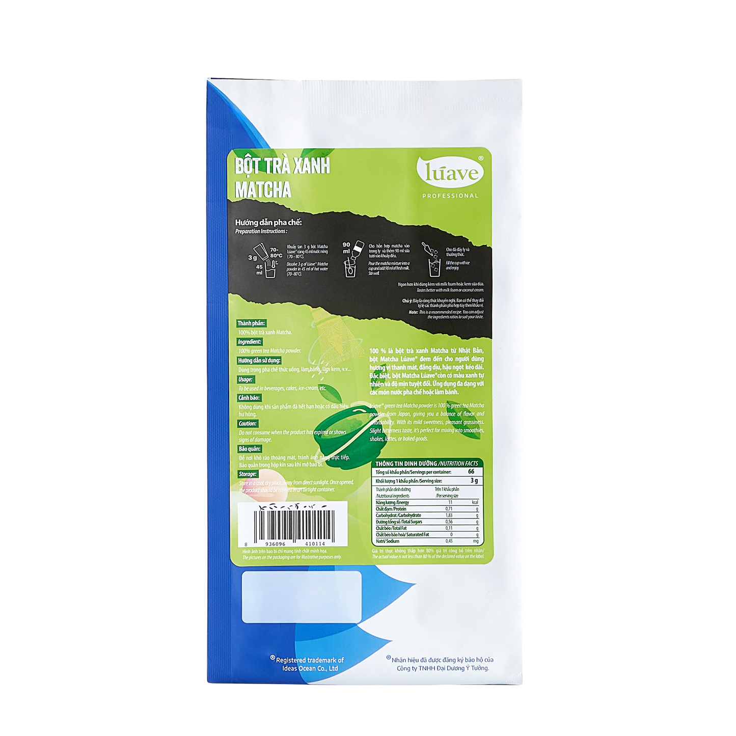 Luave Professional Matcha Powder