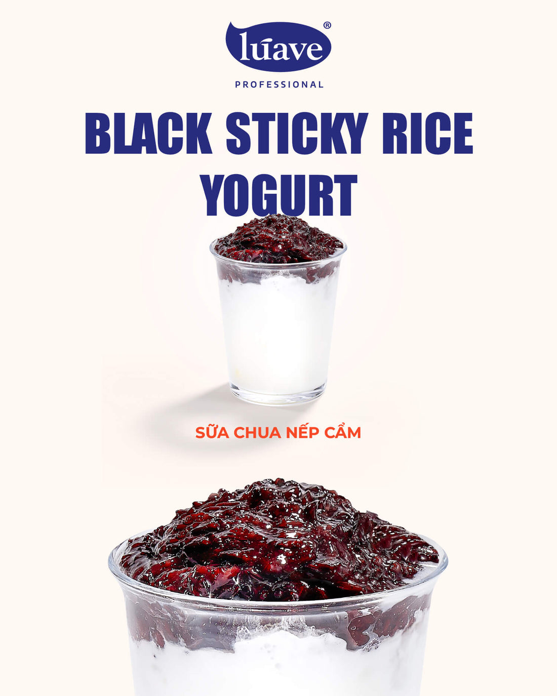 CÔNG THỨC PHA CHẾ SỮA CHUA NẾP CẨM