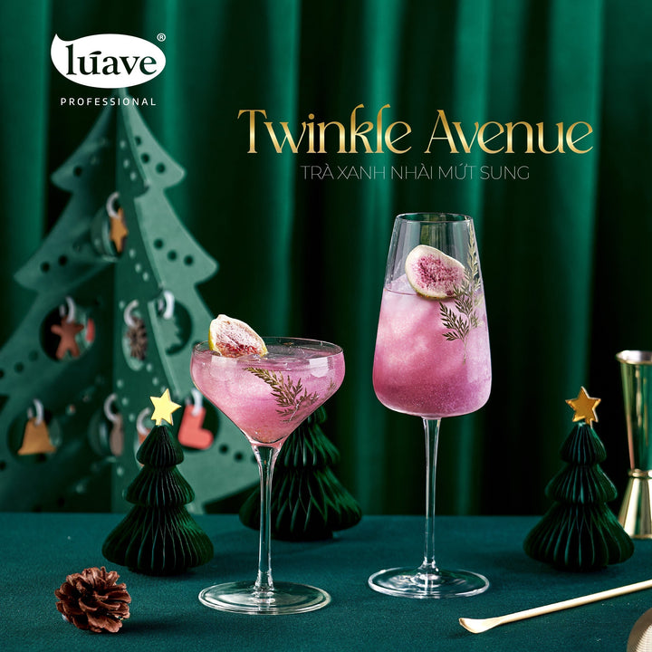 CÔNG THỨC PHA CHẾ TRÀ XANH NHÀI MỨT SUNG