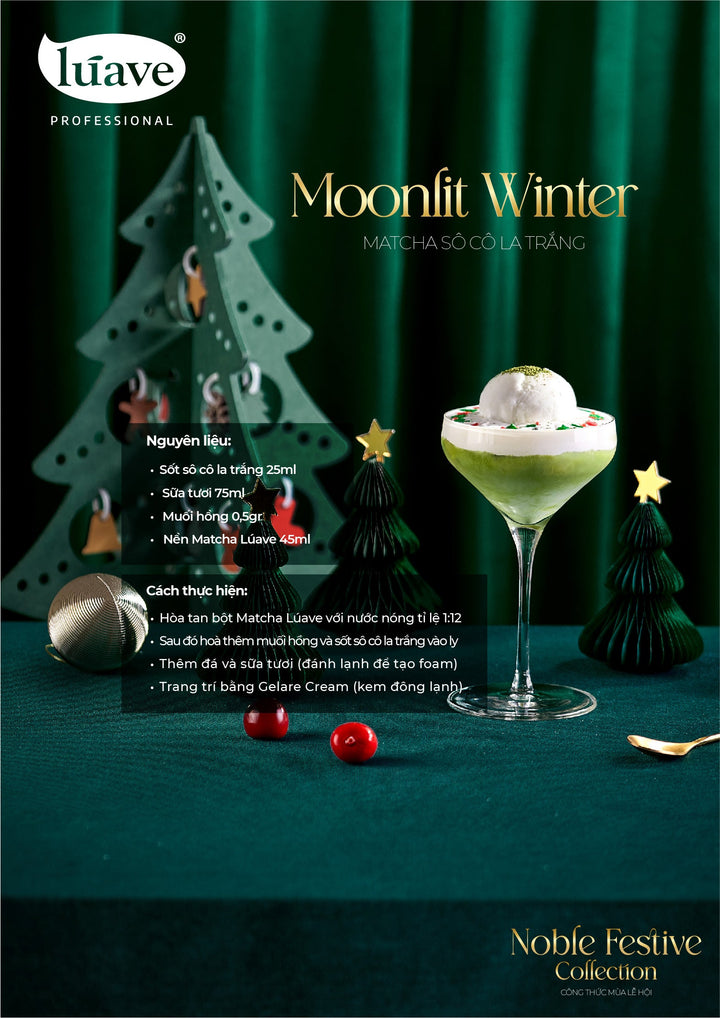 CÔNG THỨC PHA CHẾ MATCHA SÔ CÔ LA TRẮNG
