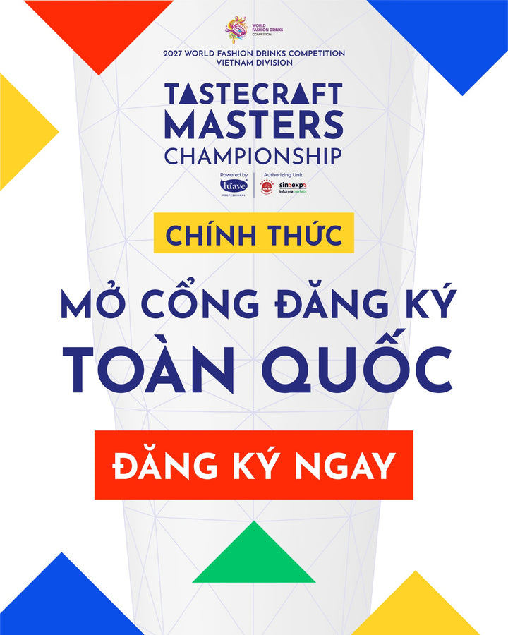 TASTECRAFT MASTERS CHAMPIONSHIP MÙA 2 CHÍNH THỨC MỞ CỔNG ĐĂNG KÝ TOÀN QUỐC