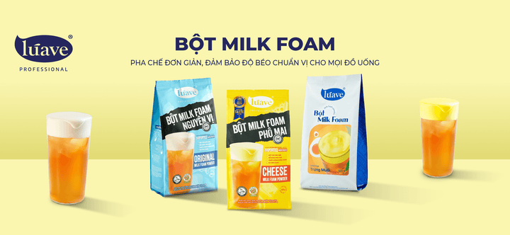 Bột Milk Foam – Pha Chế Đơn Giản, Độ Béo Chuẩn Vị Mọi Đồ Uống!