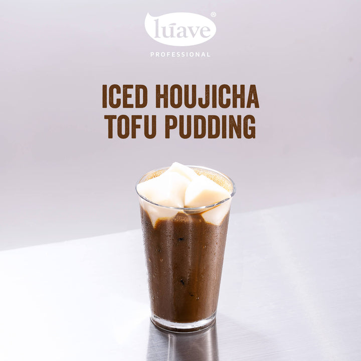 CÔNG THỨC PHA CHẾ ICED HOUJICHA TOFU PUDDING