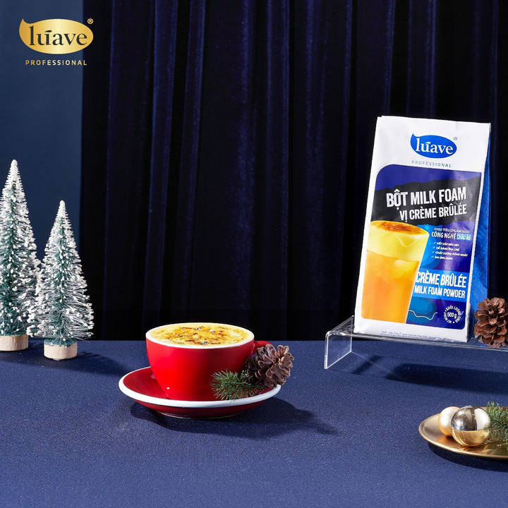 CÔNG THỨC PHA CHẾ CRÈME BRULÉE SPICES CAFÉ (HOT)