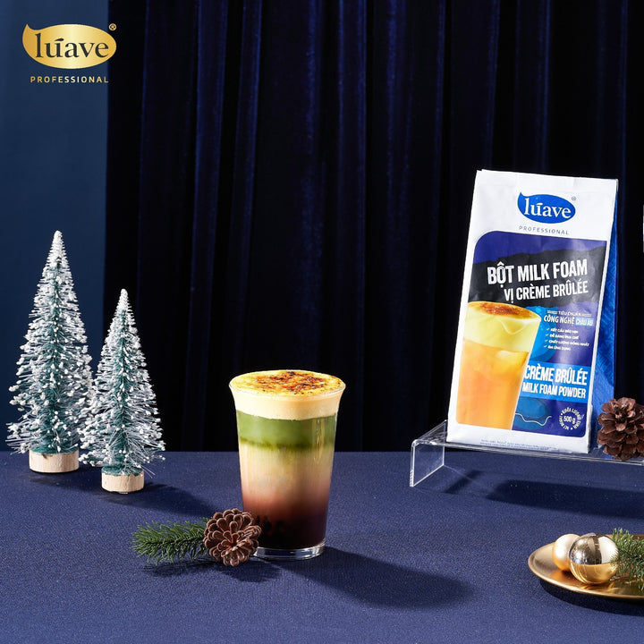 CÔNG THỨC PHA CHẾ CRÈME BRÛLÉE MATCHA COCO (ICED)