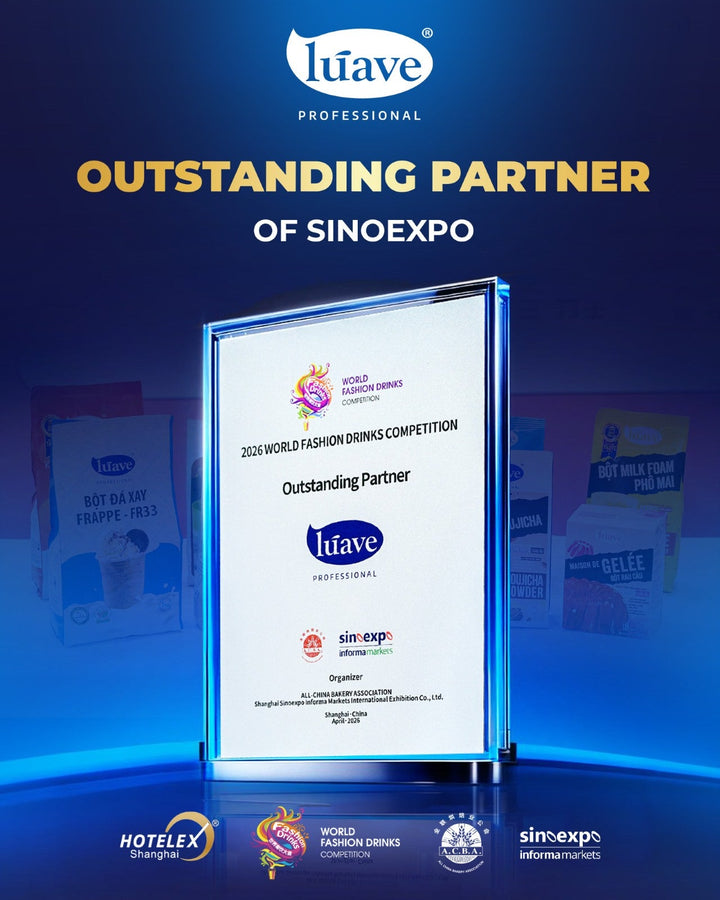 LÚAVE PROFESSIONAL - OUTSTANDING PARTNER CỦA SINOEXPO