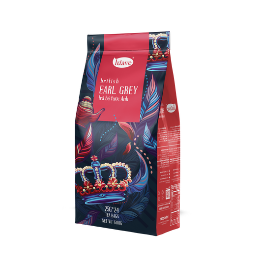 Trà Bá tước Anh Quốc (British Earl Grey Tea) Lúave Professional