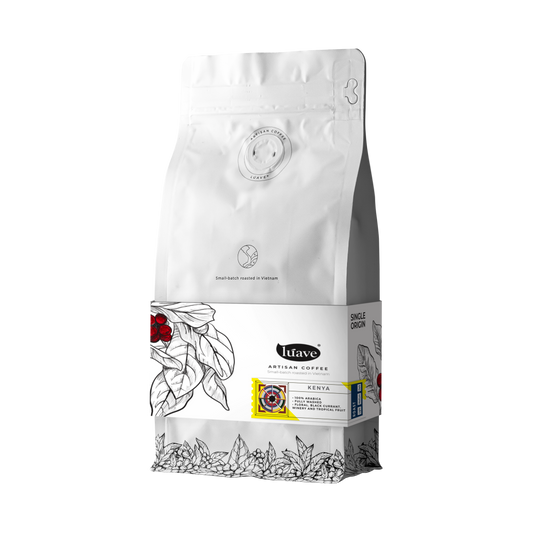 Hạt cà phê rang Drip Kenya 250gr - Lúave Professional