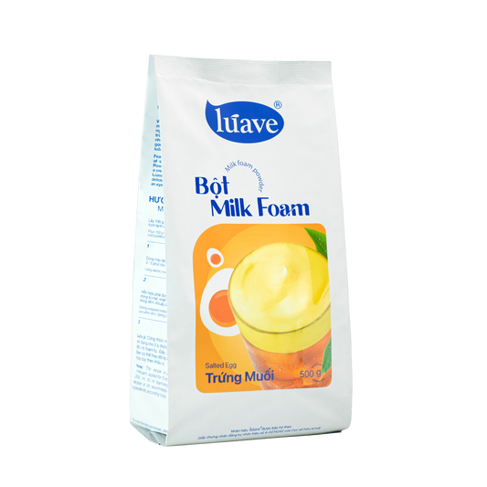 Bột milk foam trứng muối Lúave Professional