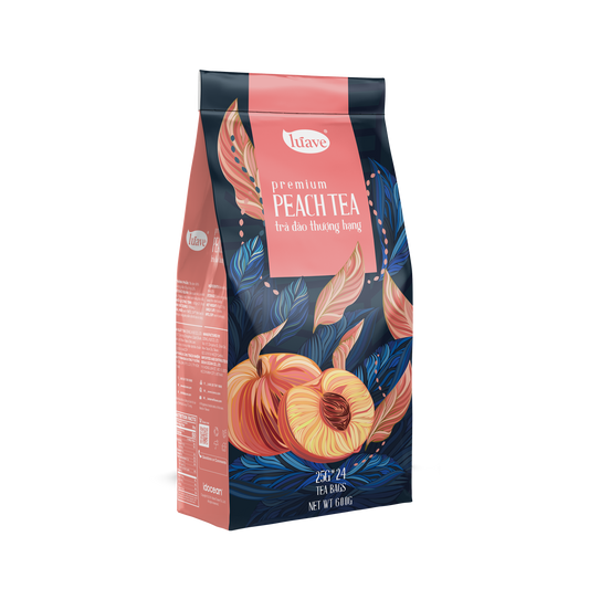 Trà Đào Thượng Hạng (Premium Peach Tea) - Lúave Professional
