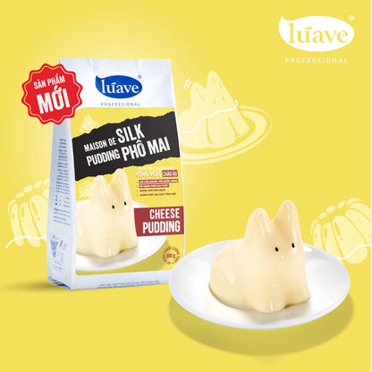 Bột Pudding Phô Mai Maison De Silk Lúave 500gr