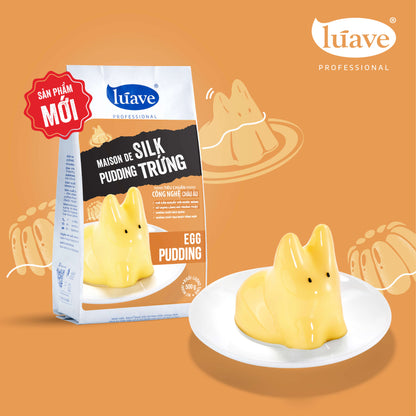 Bột Pudding Trứng Maison De Silk Lúave 500gr