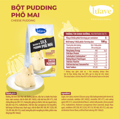 Bột Pudding Phô Mai Maison De Silk Lúave 500gr