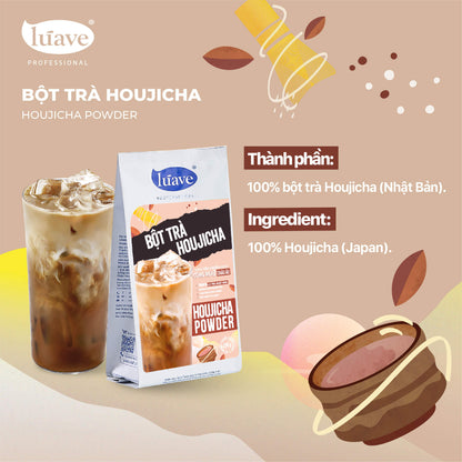 Bột trà Houjicha Lúave Professional