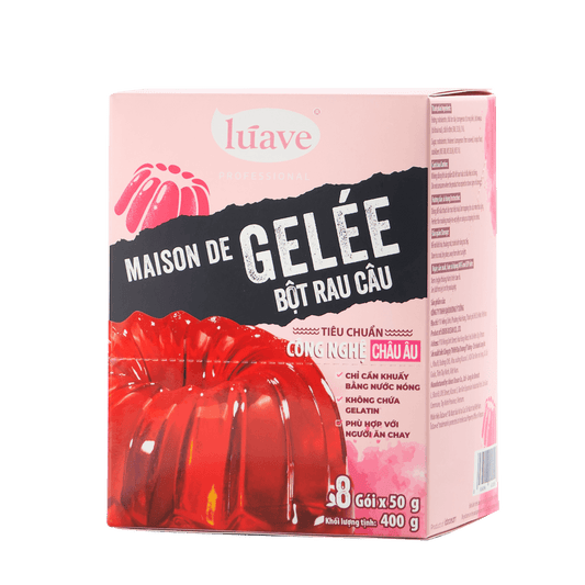 Bột rau câu Lúave Professional