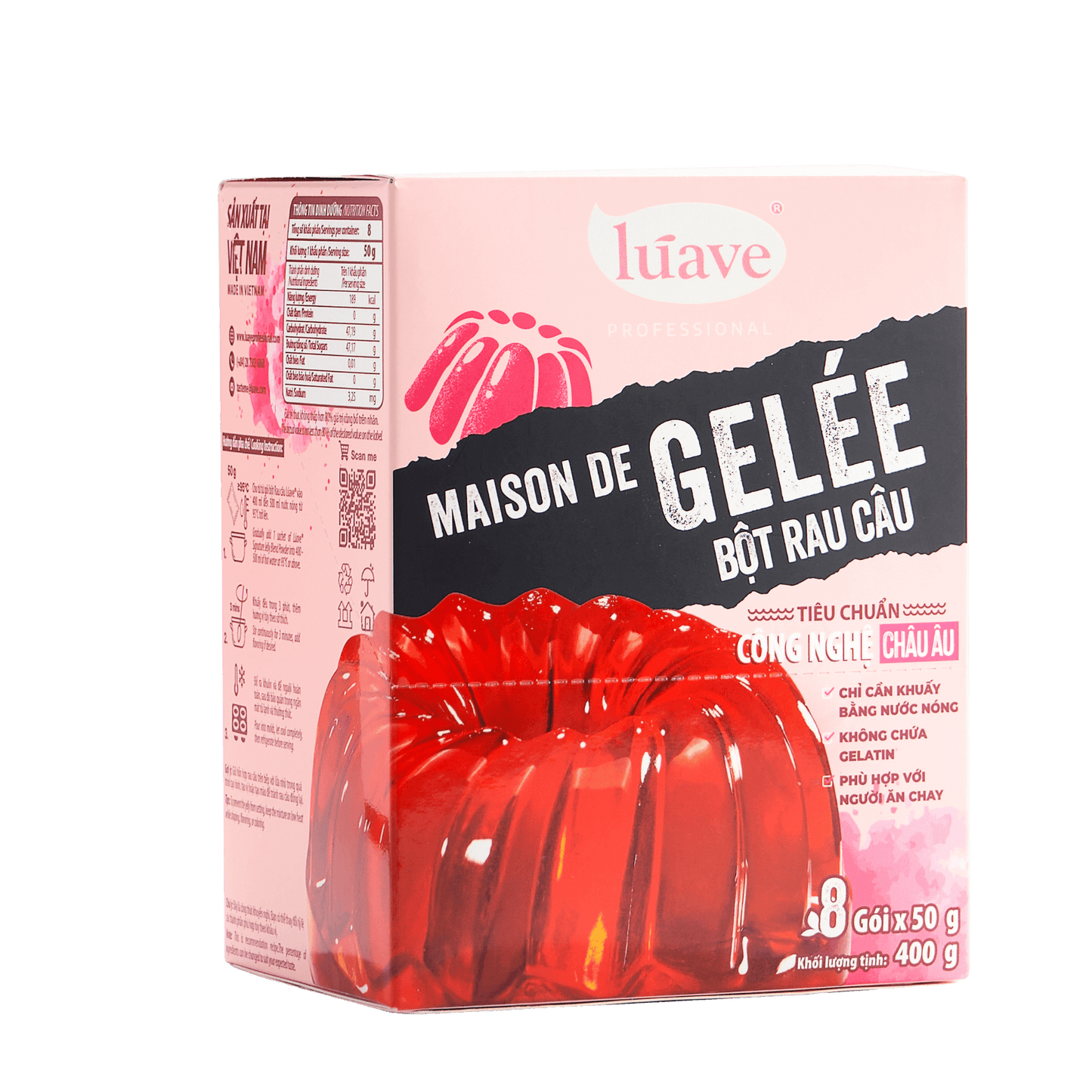 Bột rau câu Lúave Professional