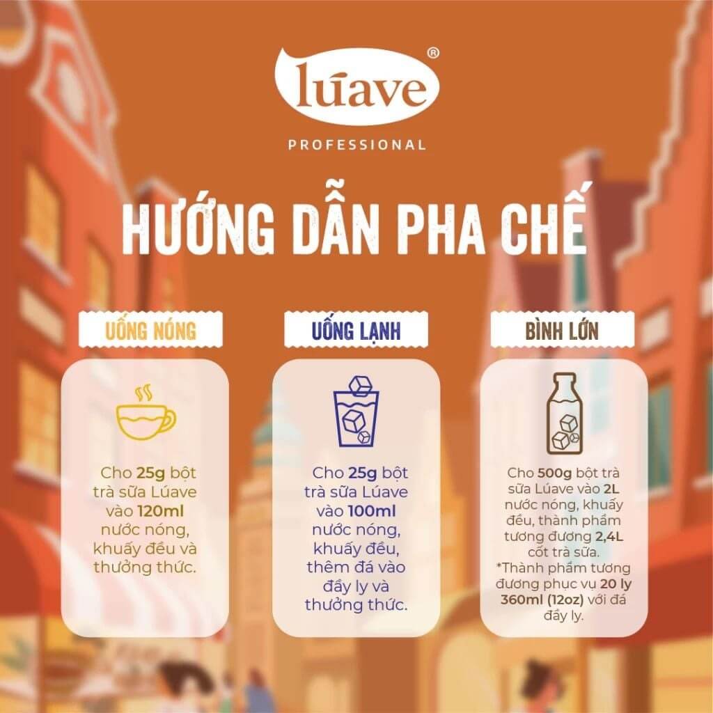 Luave专业巧克力奶茶