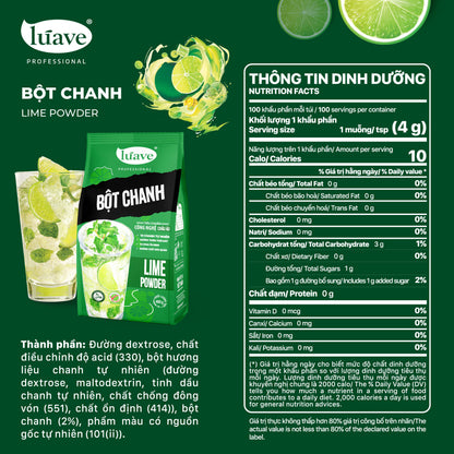 Bột chanh Lúave Professional