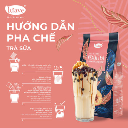 Trà Đào Thượng Hạng (Premium Peach Tea) - Lúave Professional
