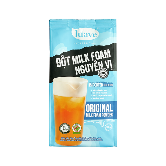 Bột milk foam nguyên vị Lúave Professional