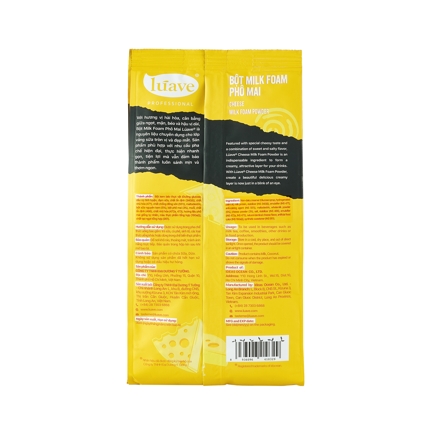 Luave Professional cheese milk foam powder