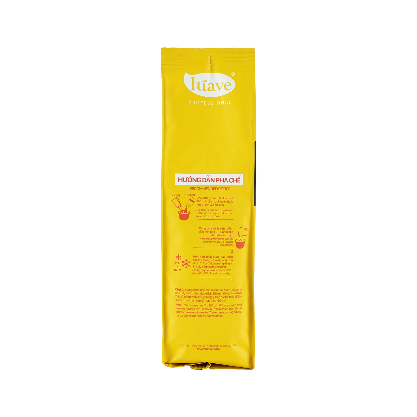 Luave Professional cheese milk foam powder