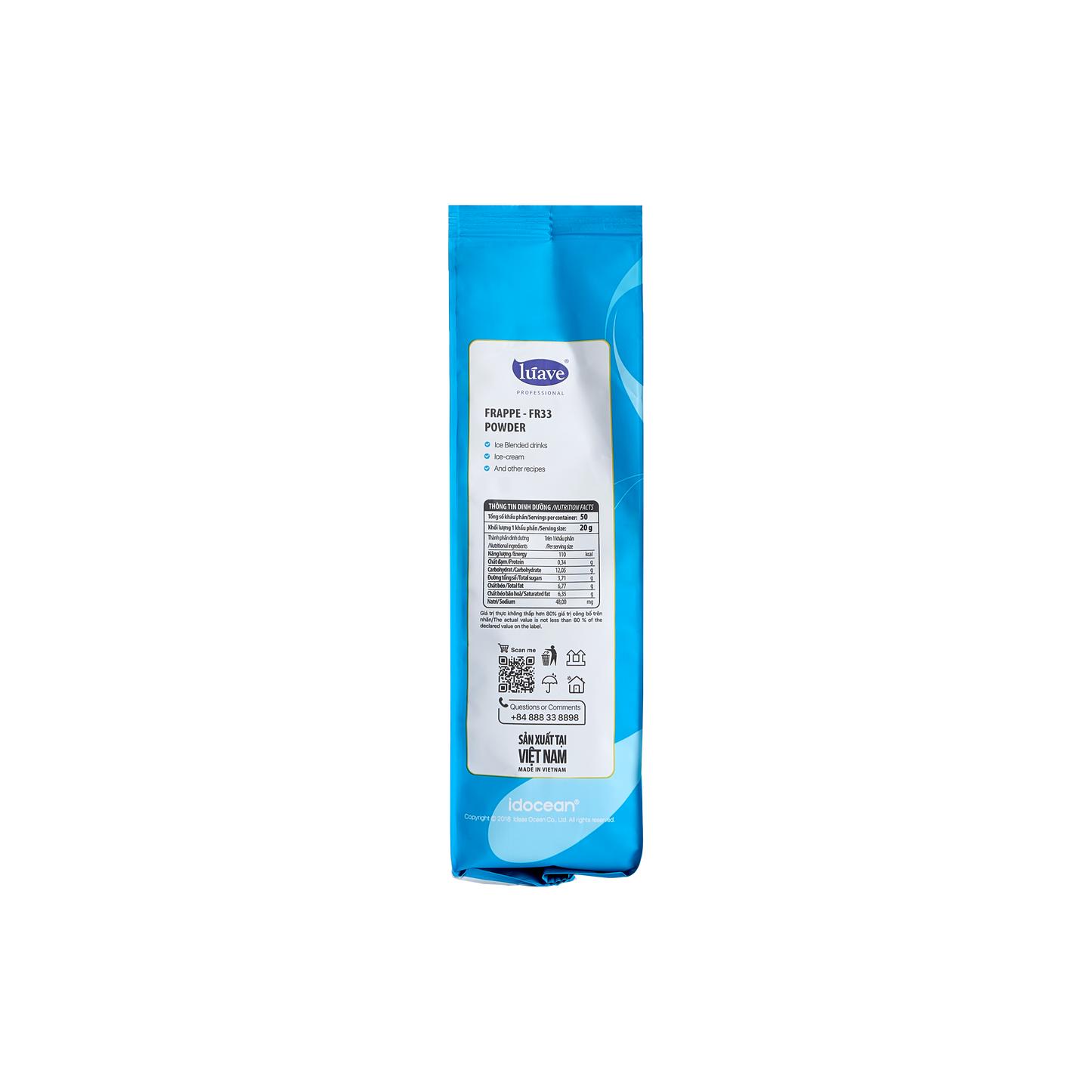 Frappe FR33 Luave Professional Stone Blended Powder