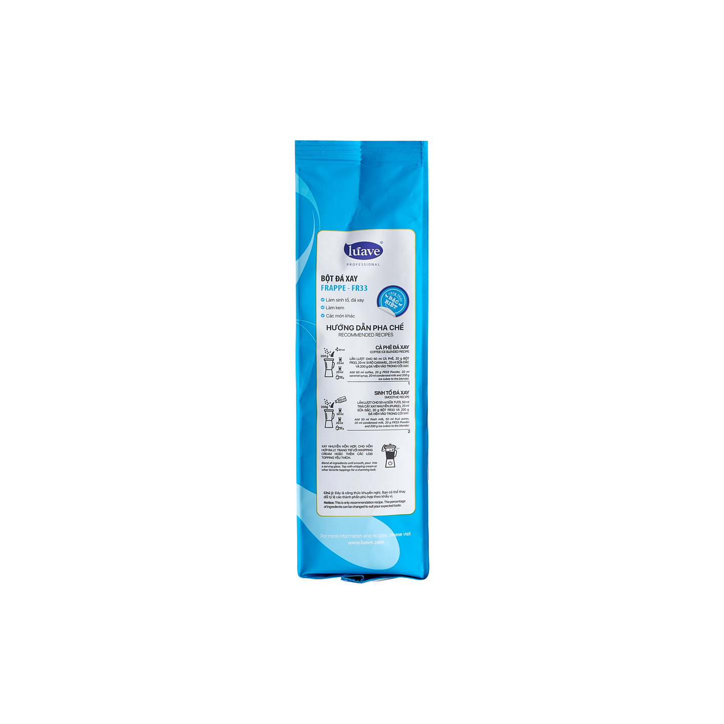 Frappe FR33 Luave Professional Stone Blended Powder