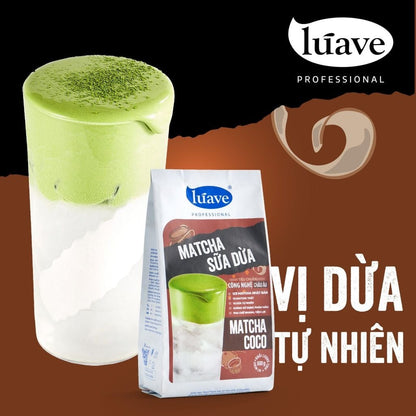 Bột Matcha Sữa Dừa Lúave Professional