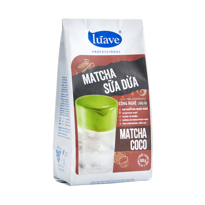 Bột Matcha Sữa Dừa Lúave Professional