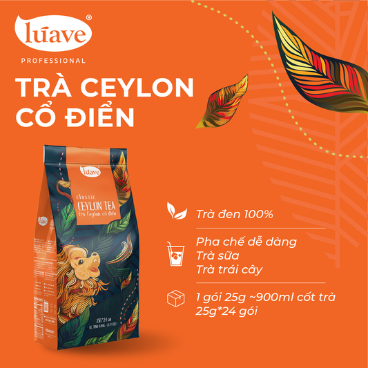 Trà Ceylon Cổ Điển (Classic Ceylon Tea) - Lúave Professional